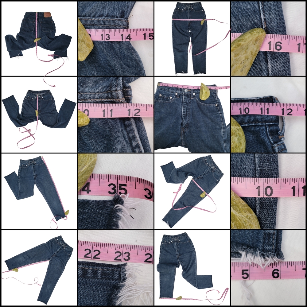 Japan-Made Rare 1989 Levi’s W626-5358 High Rise Tapered ✺✺✺see measurements!✺✺✺ - Picture 5 of 7